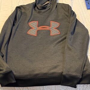 Under Armour Charcoal Sweatshirt with Emblem